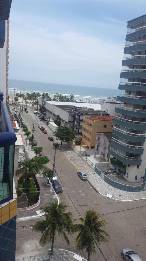 Apartamento Guilhermina Vista Para O Mar Praia Grande  Kültér fotó