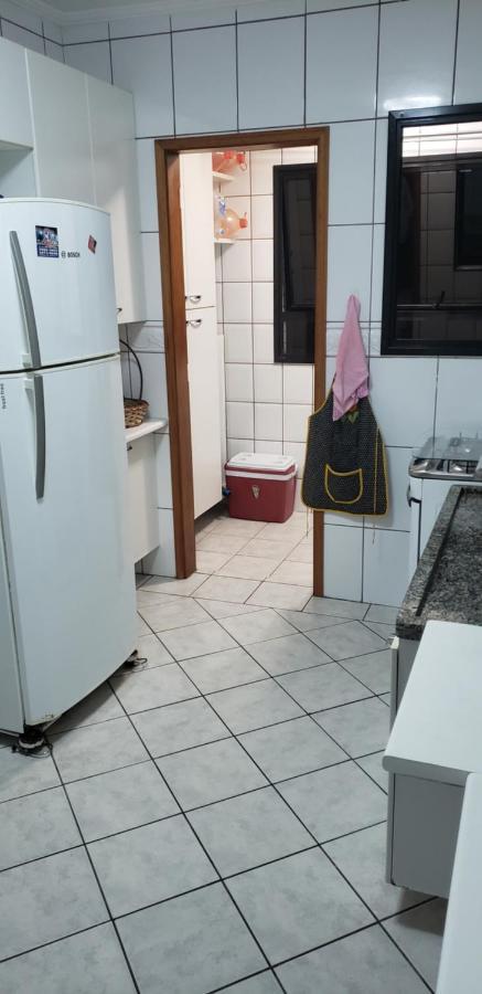 Apartamento Guilhermina Vista Para O Mar Praia Grande  Kültér fotó