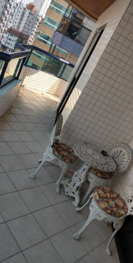 Apartamento Guilhermina Vista Para O Mar Praia Grande  Kültér fotó