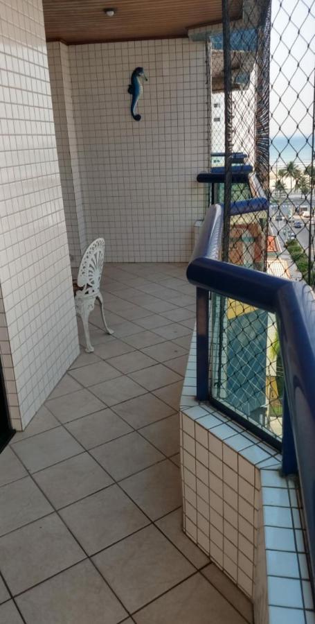 Apartamento Guilhermina Vista Para O Mar Praia Grande  Kültér fotó